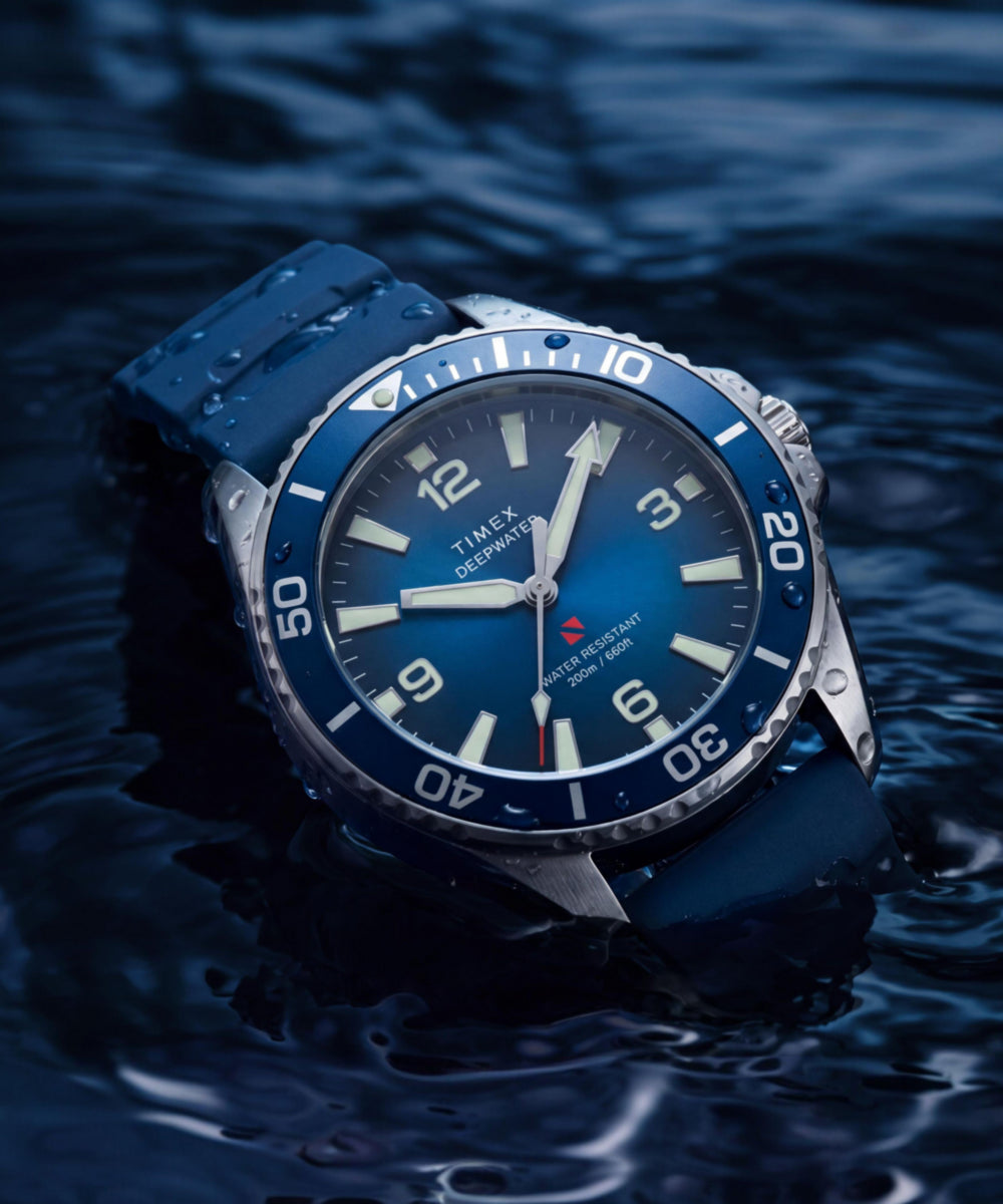 Timex Deepwater Arctic 200 40.5mm HNBR Synthetic Rubber Strap Watch