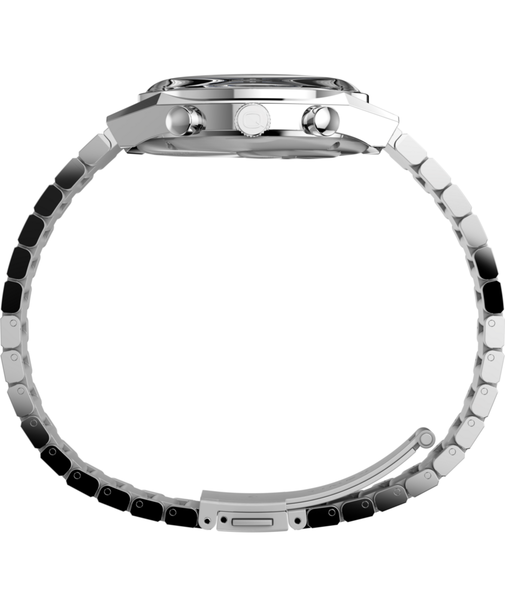 Timex Q Timex Falcon Eye Chronograph 40mm Stainless Steel Bracelet Watch