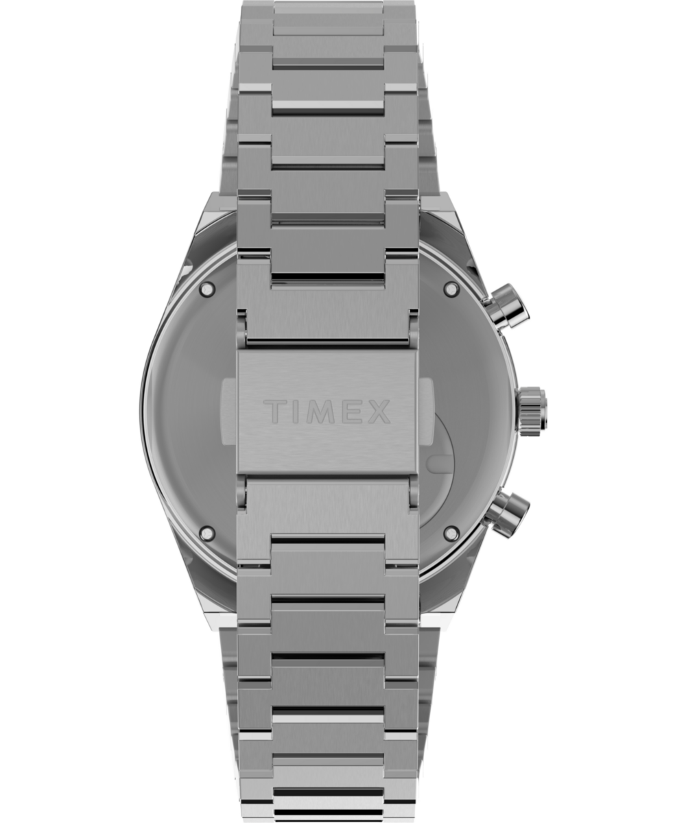 Timex Q Timex Falcon Eye Chronograph 40mm Stainless Steel Bracelet Watch
