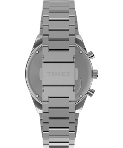 Timex Q Timex Falcon Eye Chronograph 40mm Stainless Steel Bracelet Watch
