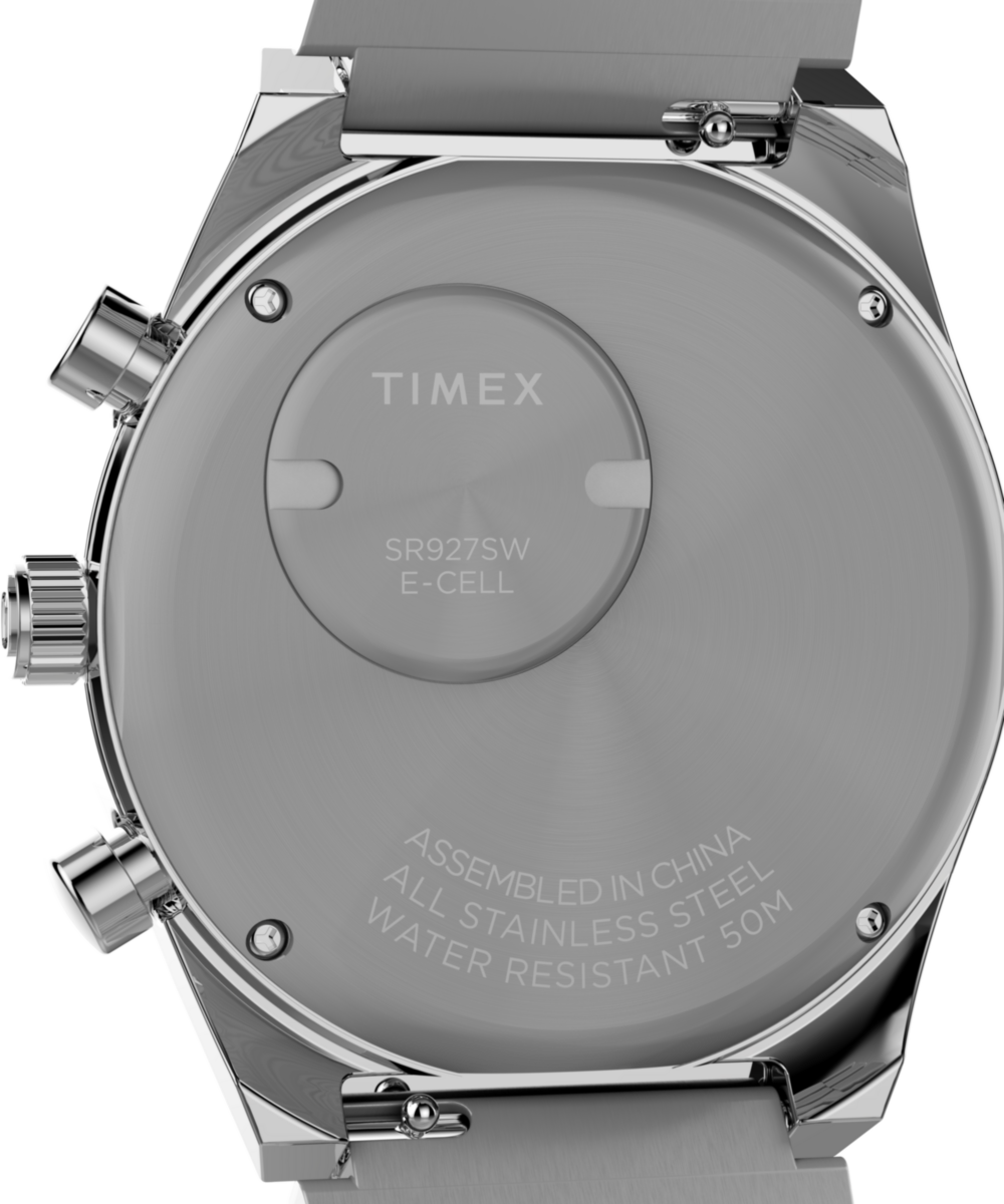 Timex Q Timex Falcon Eye Chronograph 40mm Stainless Steel Bracelet Watch