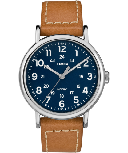 Timex Weekender 2-piece 40mm Leather Strap Watch