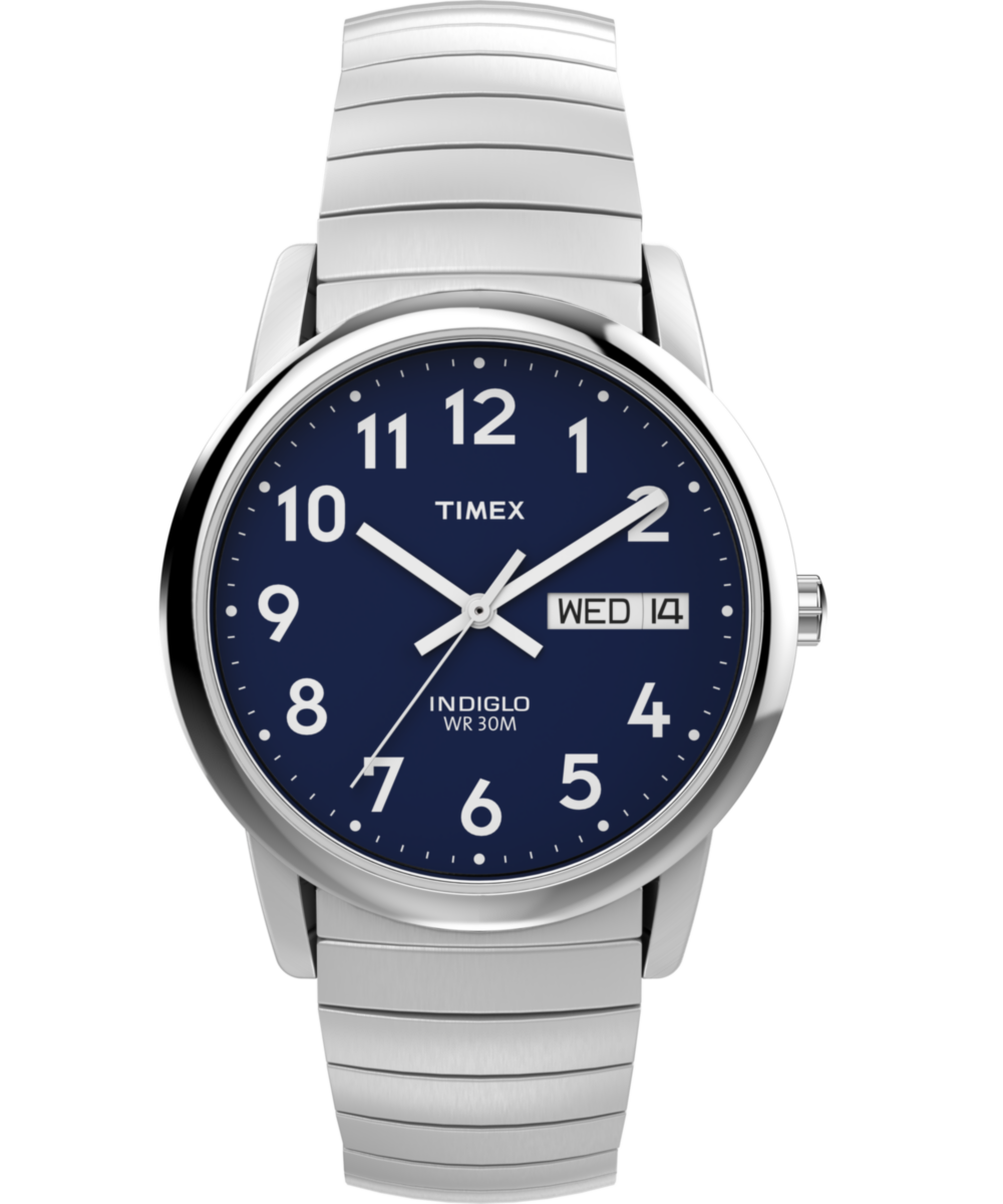 Timex Easy Reader Day Date 35mm Expansion Band Watch