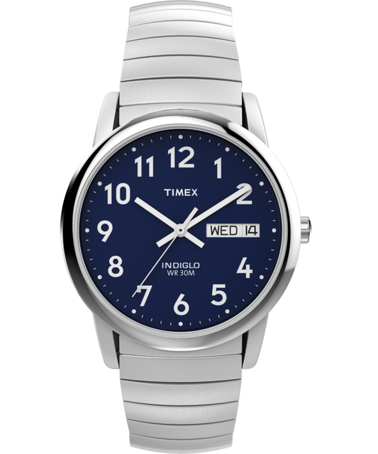 Timex Easy Reader Day Date 35mm Expansion Band Watch