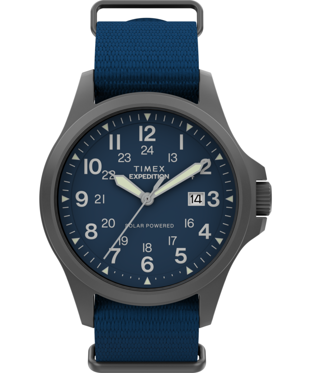 Timex Expedition Field Post Solar 41mm Eco-Conscious Fabric Strap Watch