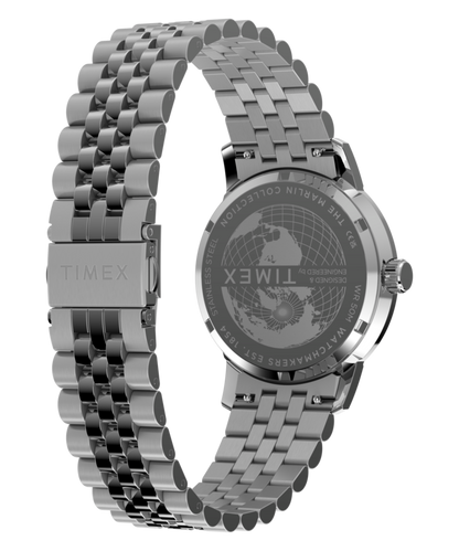 Timex Marlin Quartz GMT 40mm Stainless Steel Bracelet Watch