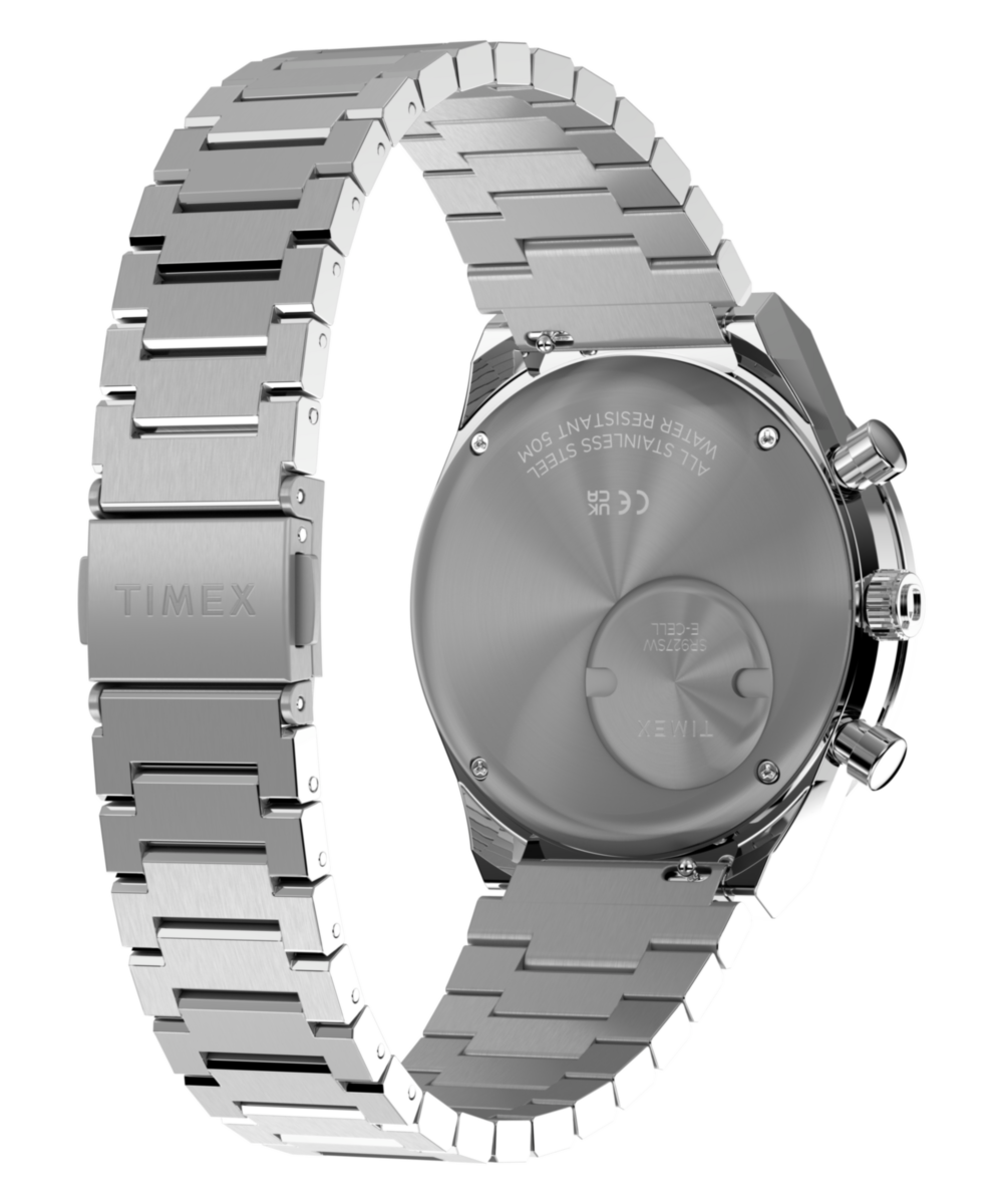 Timex Q Timex Chronograph 40mm Stainless Steel Bracelet Watch