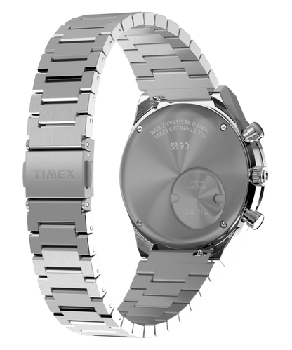 Timex Q Timex Chronograph 40mm Stainless Steel Bracelet Watch