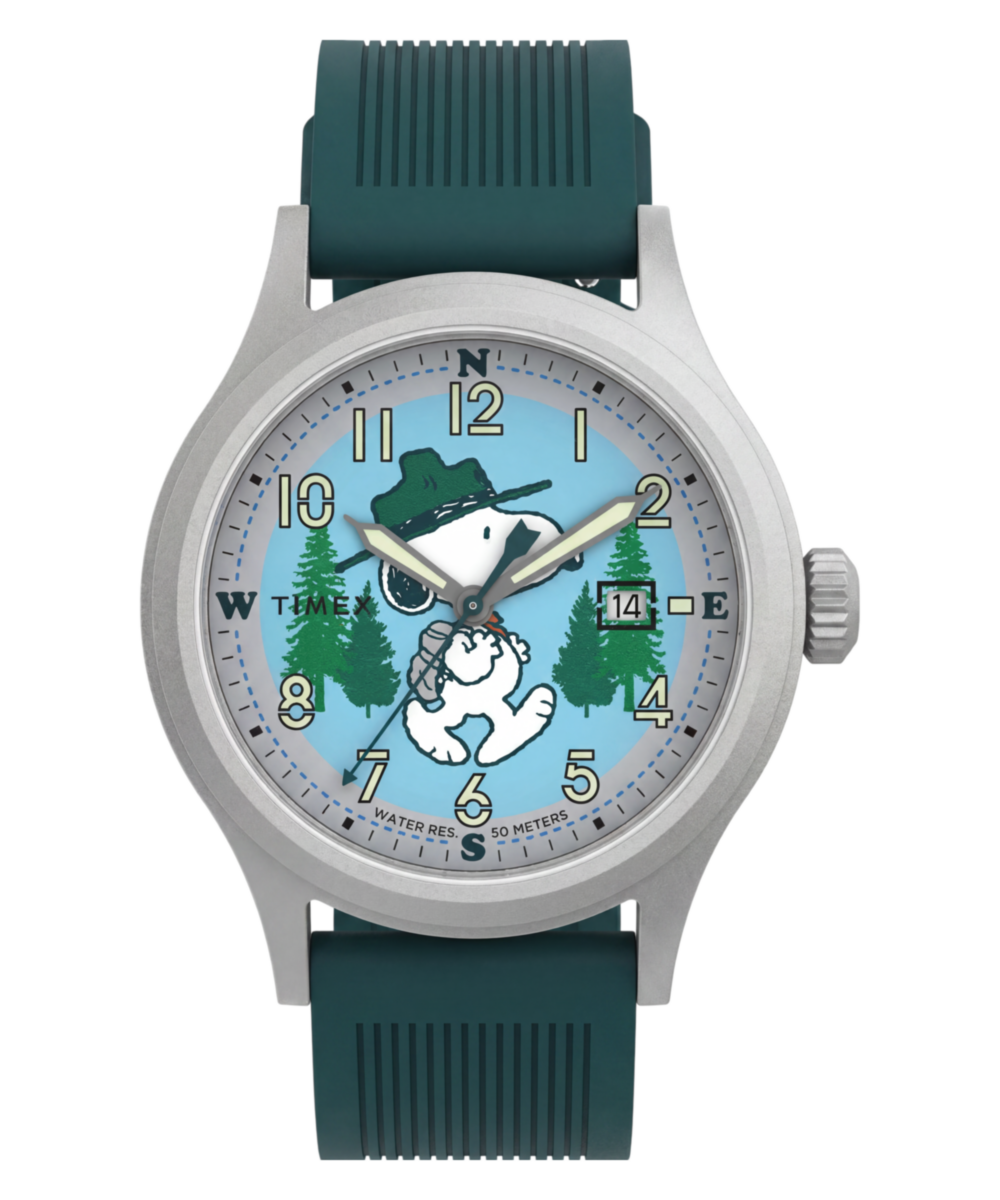 Timex Peanuts x Timex Expedition Scout 40mm Silicone Strap Watch
