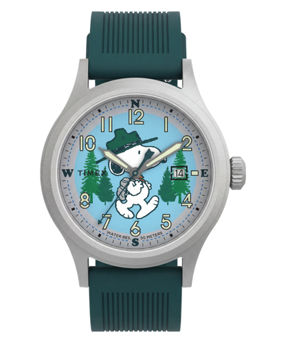 Timex Peanuts x Timex Expedition Scout 40mm Silicone Strap Watch