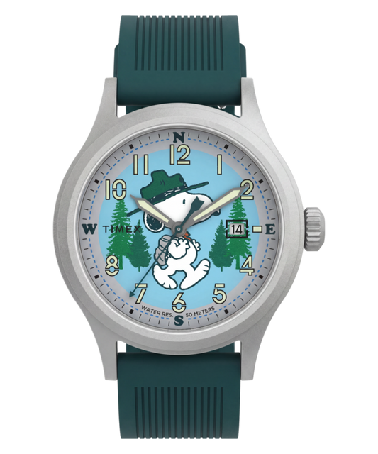 Timex Peanuts x Timex Expedition Scout 40mm Silicone Strap Watch
