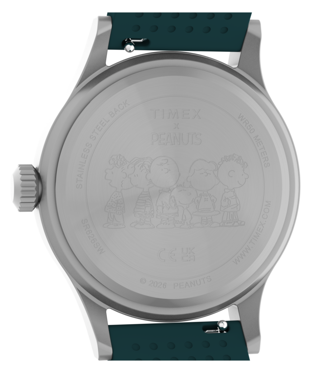Timex Peanuts x Timex Expedition Scout 40mm Silicone Strap Watch