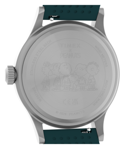 Timex Peanuts x Timex Expedition Scout 40mm Silicone Strap Watch