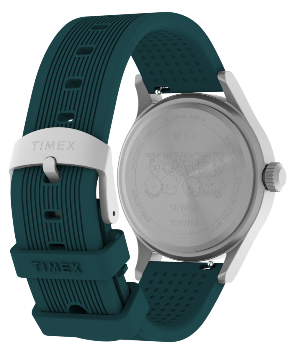 Timex Peanuts x Timex Expedition Scout 40mm Silicone Strap Watch