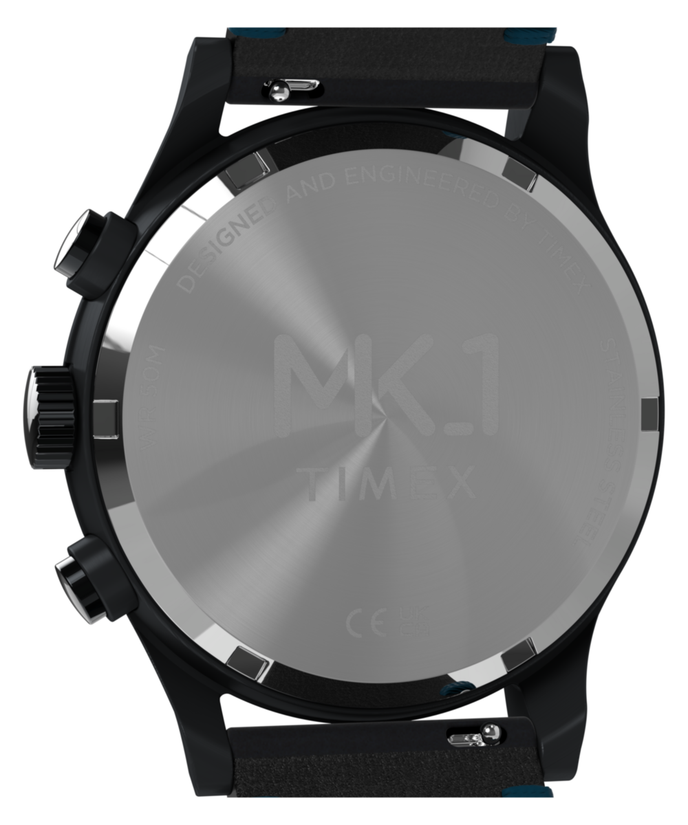 Timex MK1 Chronograph 40mm Leather Strap Watch