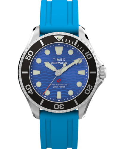 Timex Deepwater Meridian 200 38mm HNBR Rubber Strap Watch