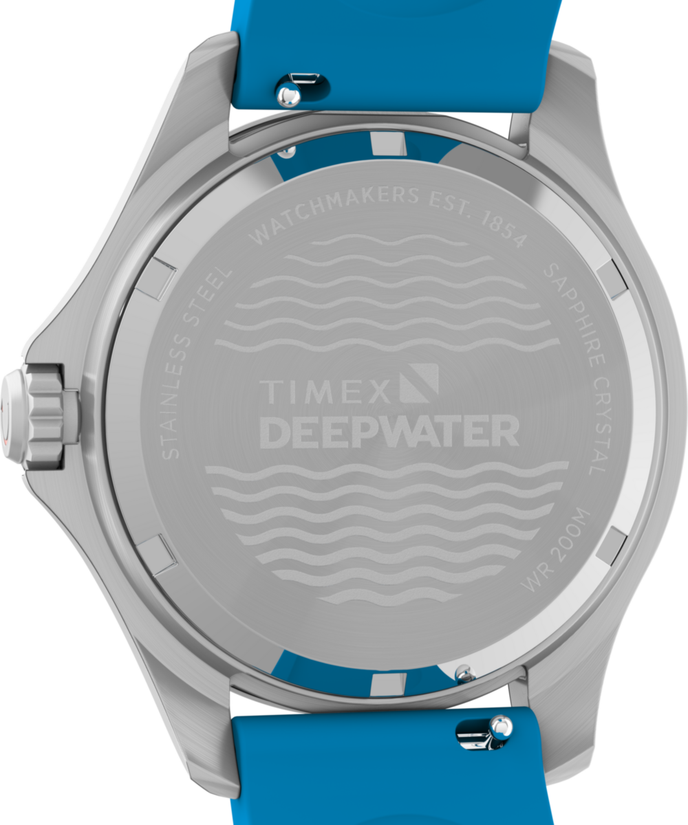 Timex Deepwater Meridian 200 38mm HNBR Rubber Strap Watch