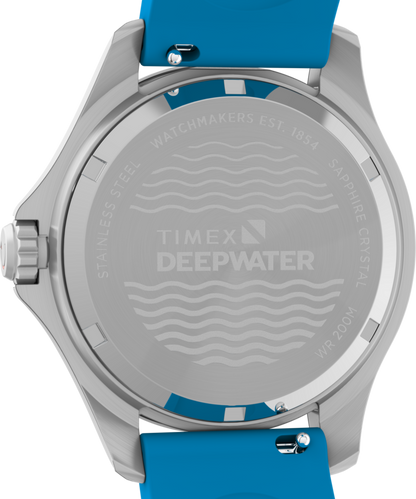 Timex Deepwater Meridian 200 38mm HNBR Rubber Strap Watch