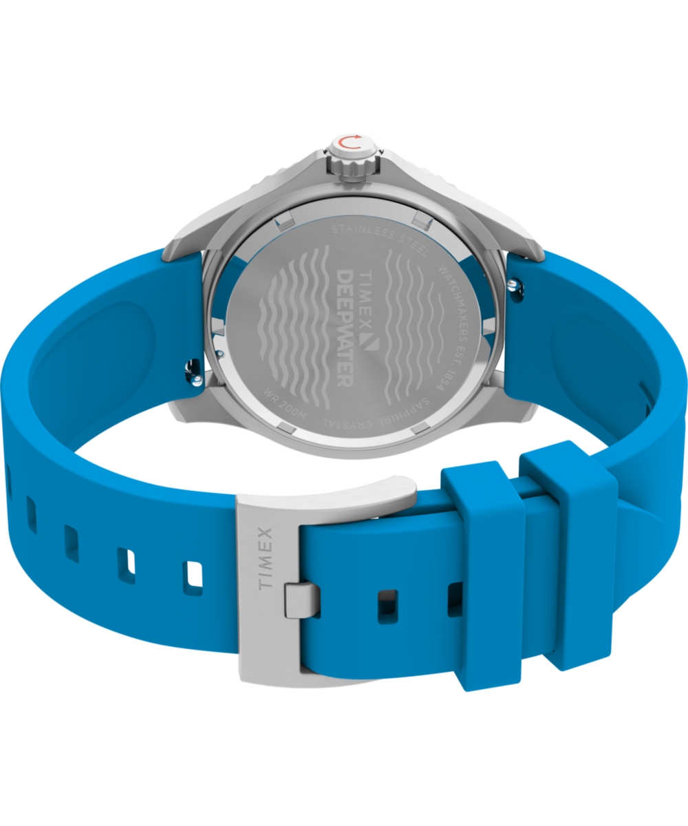 Timex Deepwater Meridian 200 38mm HNBR Rubber Strap Watch