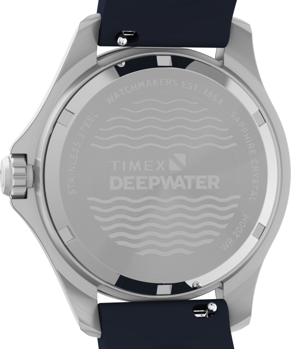 Timex Deepwater Meridian 200 38mm HNBR Rubber Strap Watch