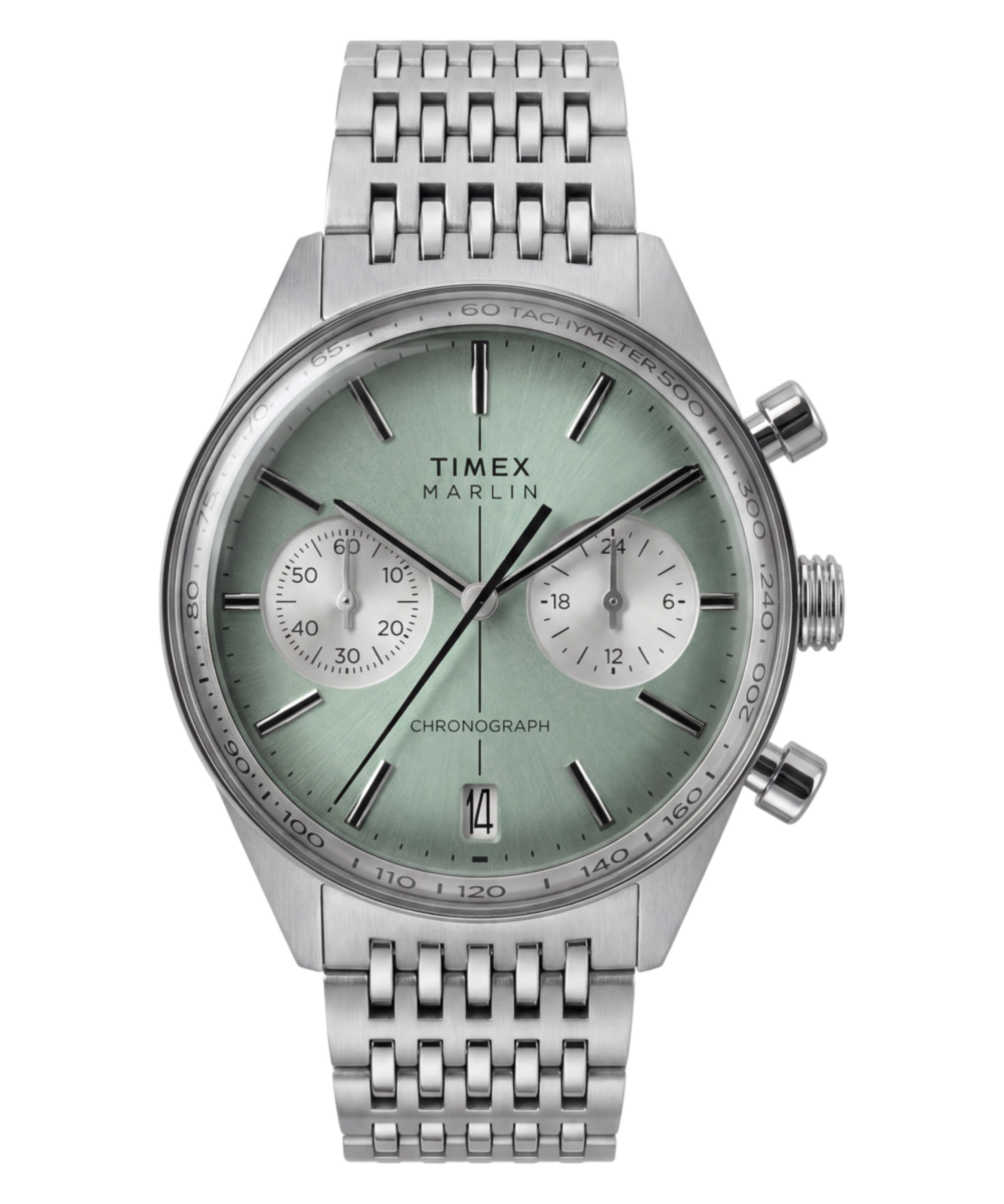 Timex Marlin Jet Chronograph 40mm Stainless Steel Bracelet Watch