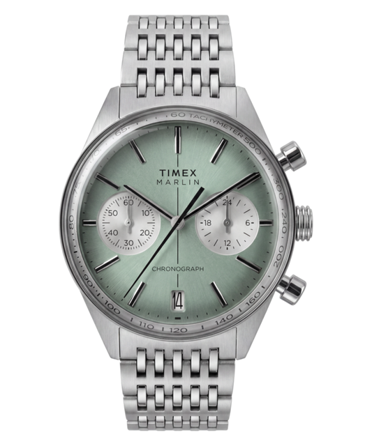 Timex Marlin Jet Chronograph 40mm Stainless Steel Bracelet Watch