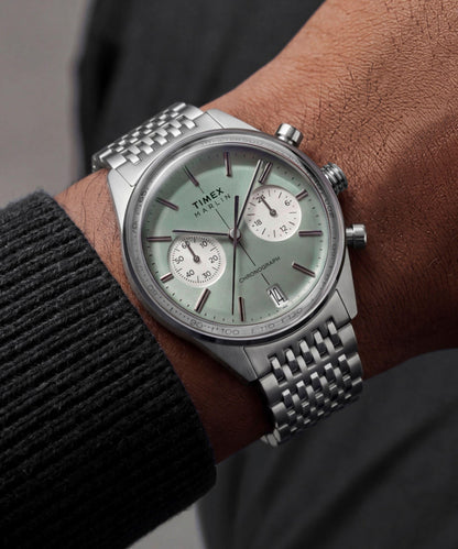 Timex Marlin Jet Chronograph 40mm Stainless Steel Bracelet Watch