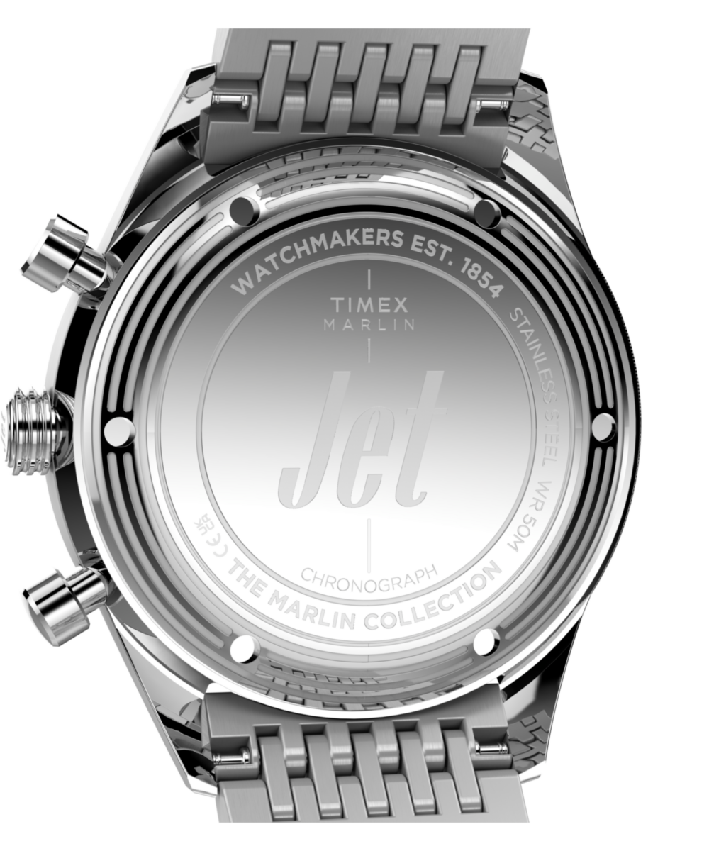 Timex Marlin Jet Chronograph 40mm Stainless Steel Bracelet Watch
