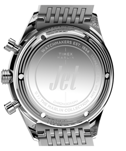 Timex Marlin Jet Chronograph 40mm Stainless Steel Bracelet Watch