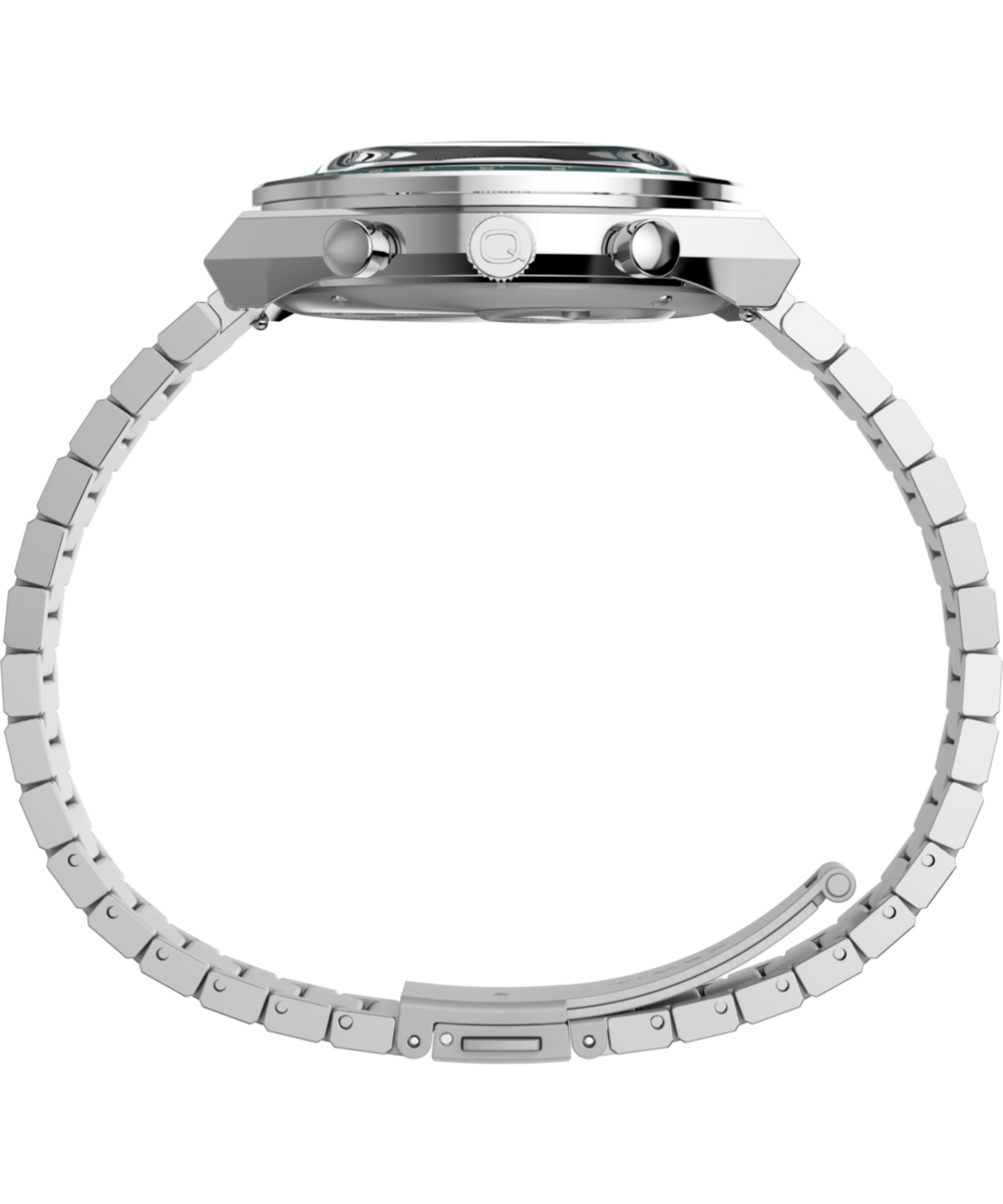 Timex Q Timex Chronograph 40mm Stainless Steel Bracelet Watch