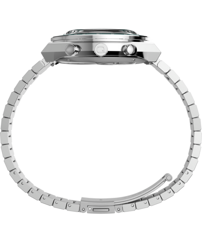 Timex Q Timex Chronograph 40mm Stainless Steel Bracelet Watch