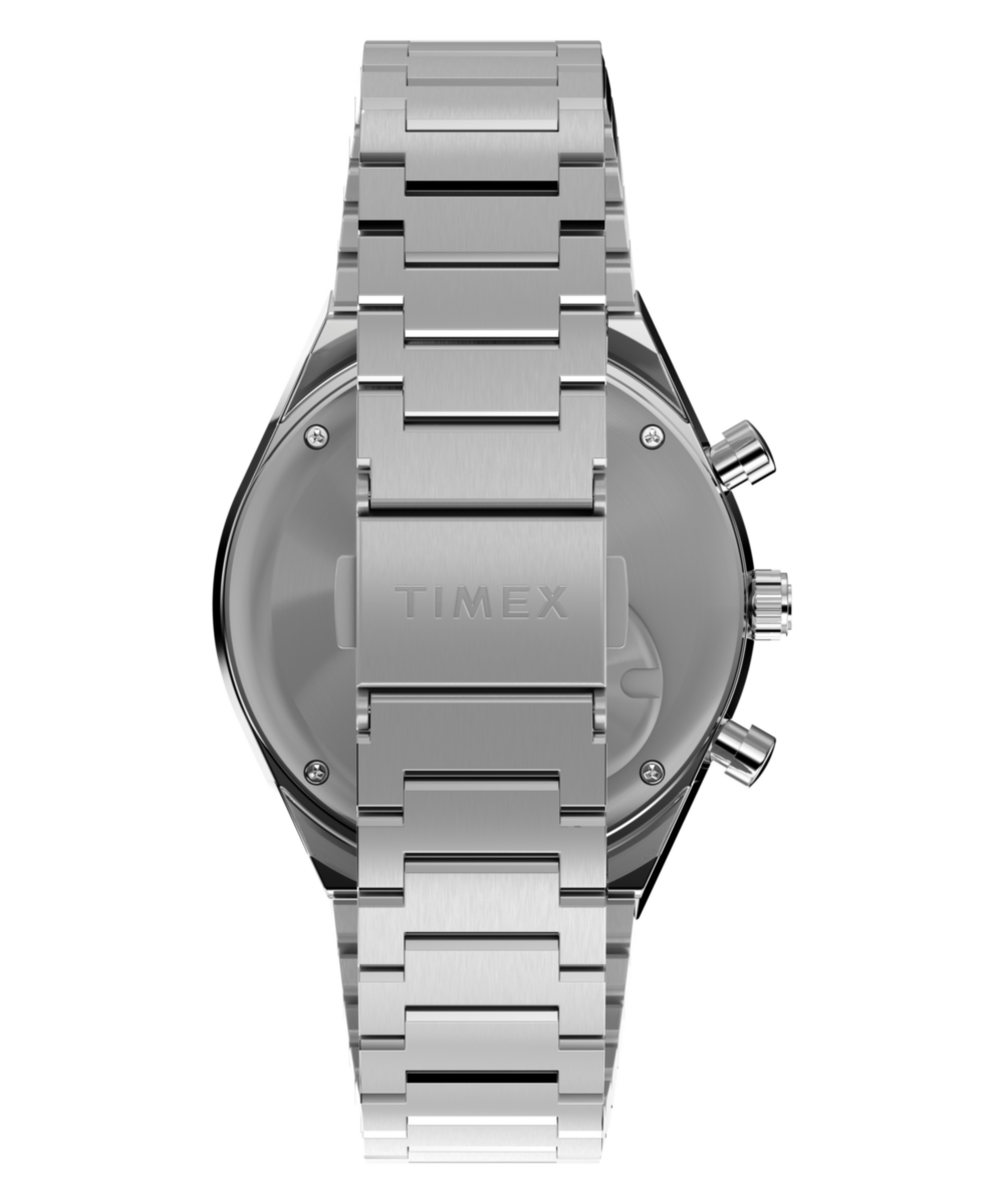 Timex Q Timex Chronograph 40mm Stainless Steel Bracelet Watch