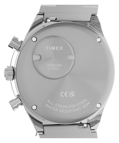 Timex Q Timex Chronograph 40mm Stainless Steel Bracelet Watch