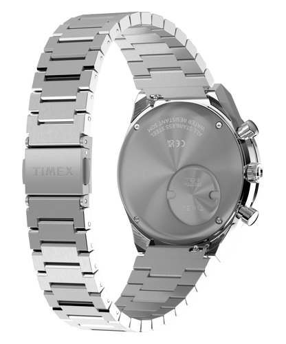 Timex Q Timex Chronograph 40mm Stainless Steel Bracelet Watch