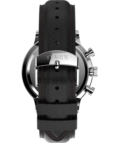 Timex Waterbury Classic Chronograph 40mm Leather Strap Watch