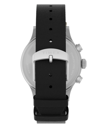 Timex Expedition Sierra Chronograph 43mm Leather Strap Watch