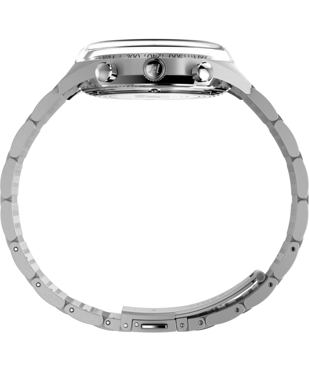 Timex Marlin Jet Quartz Chronograph 40mm Stainless Steel Bracelet Watch