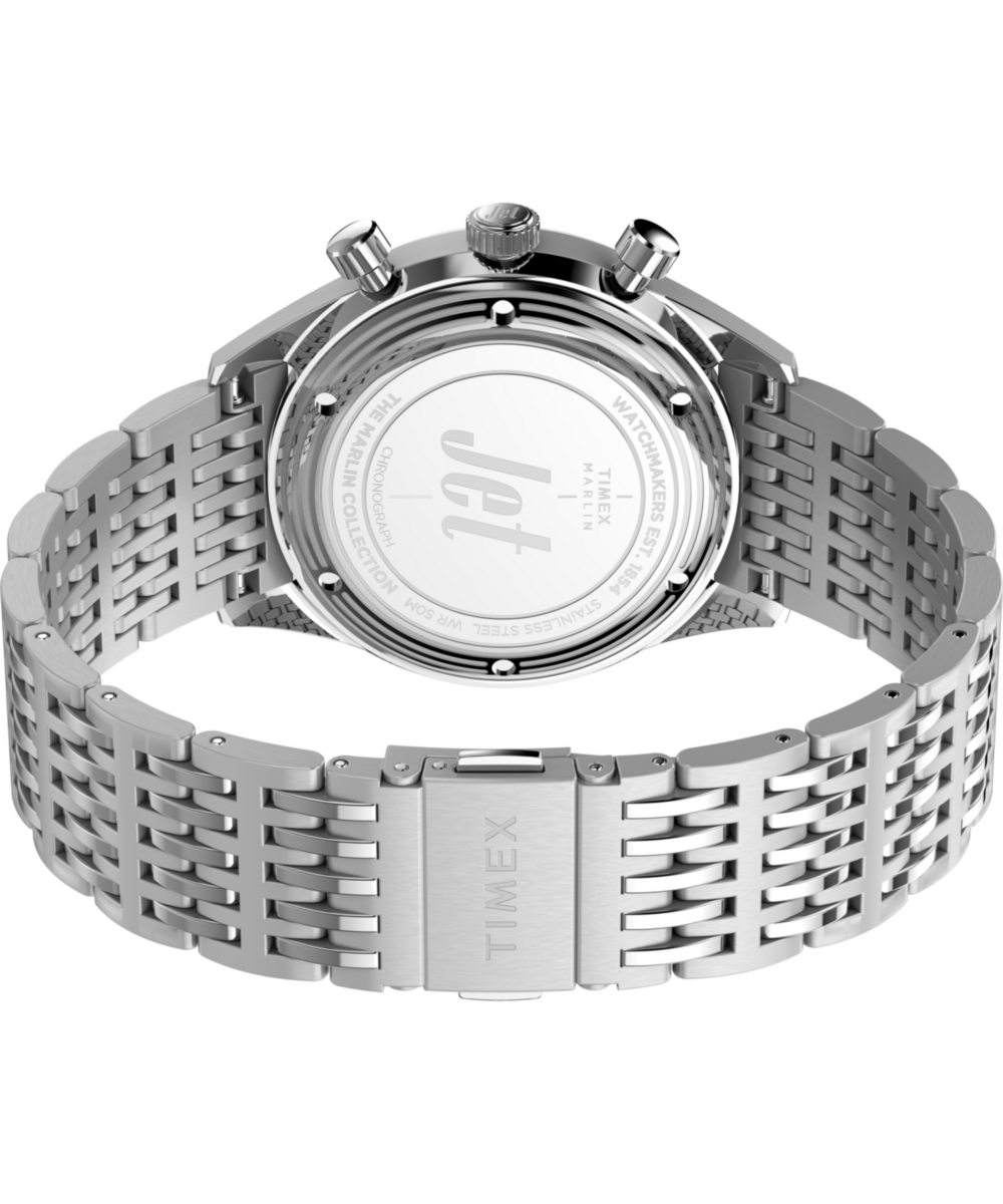 Timex Marlin Jet Quartz Chronograph 40mm Stainless Steel Bracelet Watch