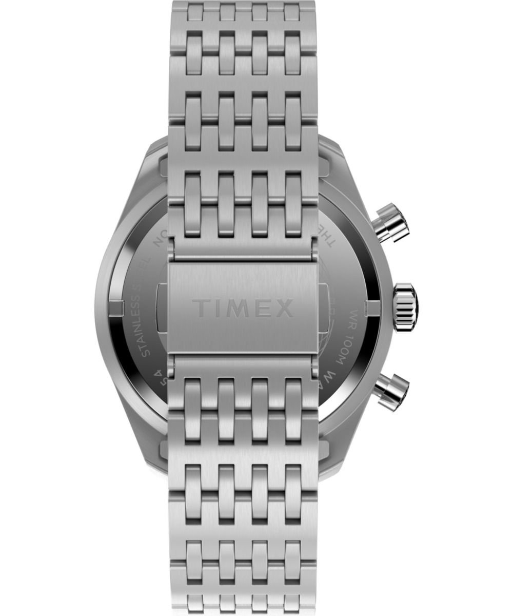Timex Waterbury Chronograph 41mm Stainless Steel Bracelet Watch