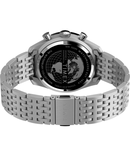 Timex Waterbury Chronograph 41mm Stainless Steel Bracelet Watch
