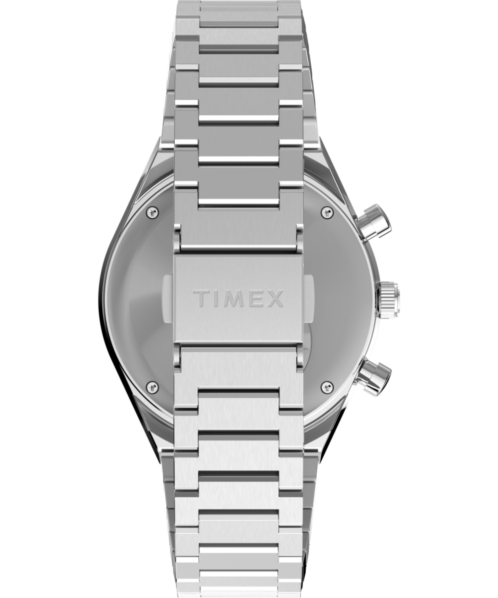 Timex Q Timex Chronograph 40mm Stainless Steel Bracelet Watch