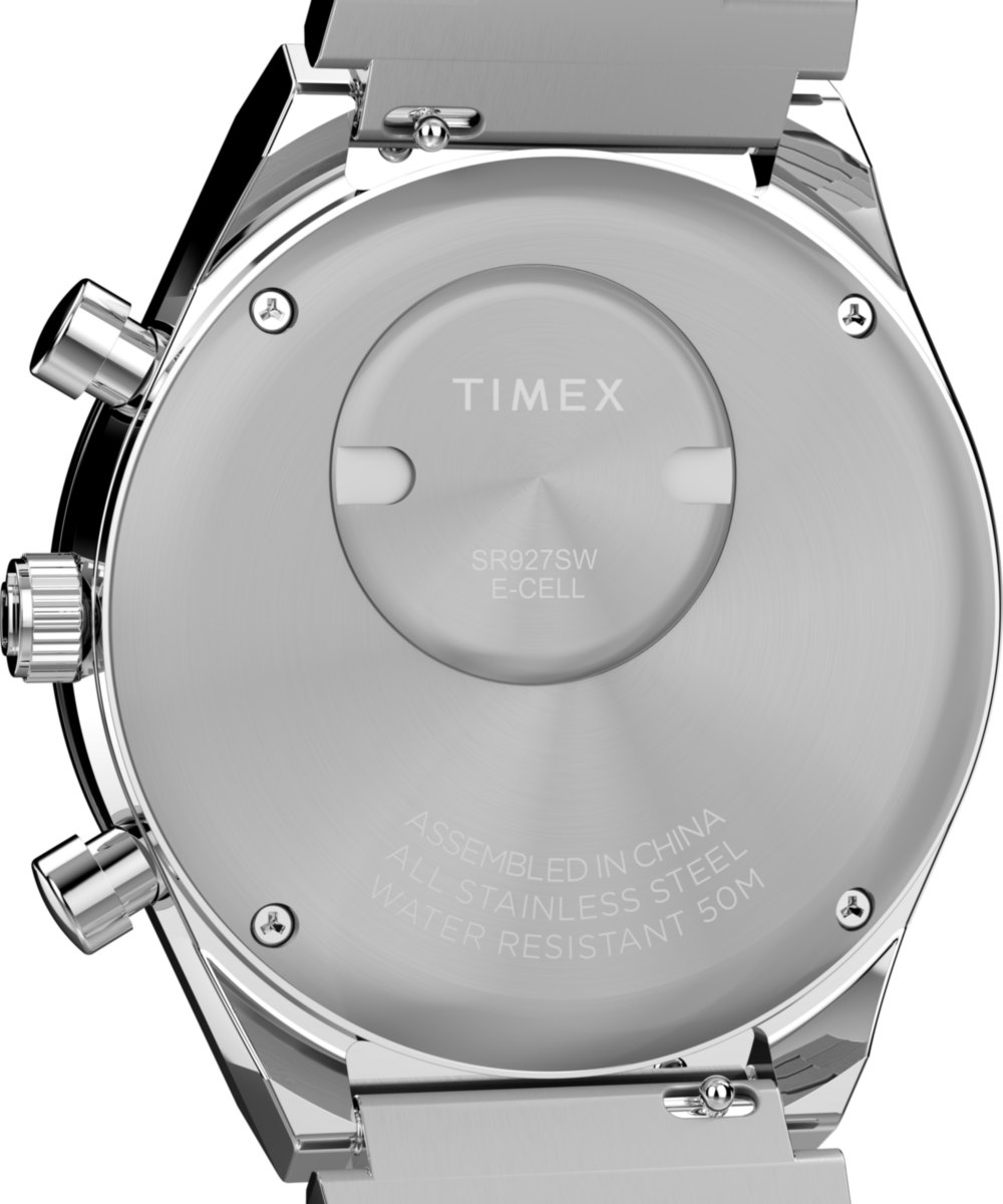 Timex Q Timex Chronograph 40mm Stainless Steel Bracelet Watch