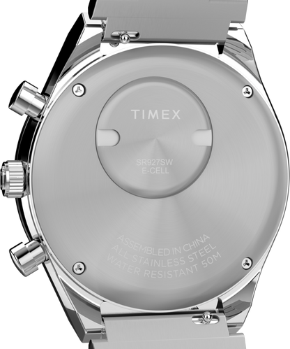 Timex Q Timex Chronograph 40mm Stainless Steel Bracelet Watch