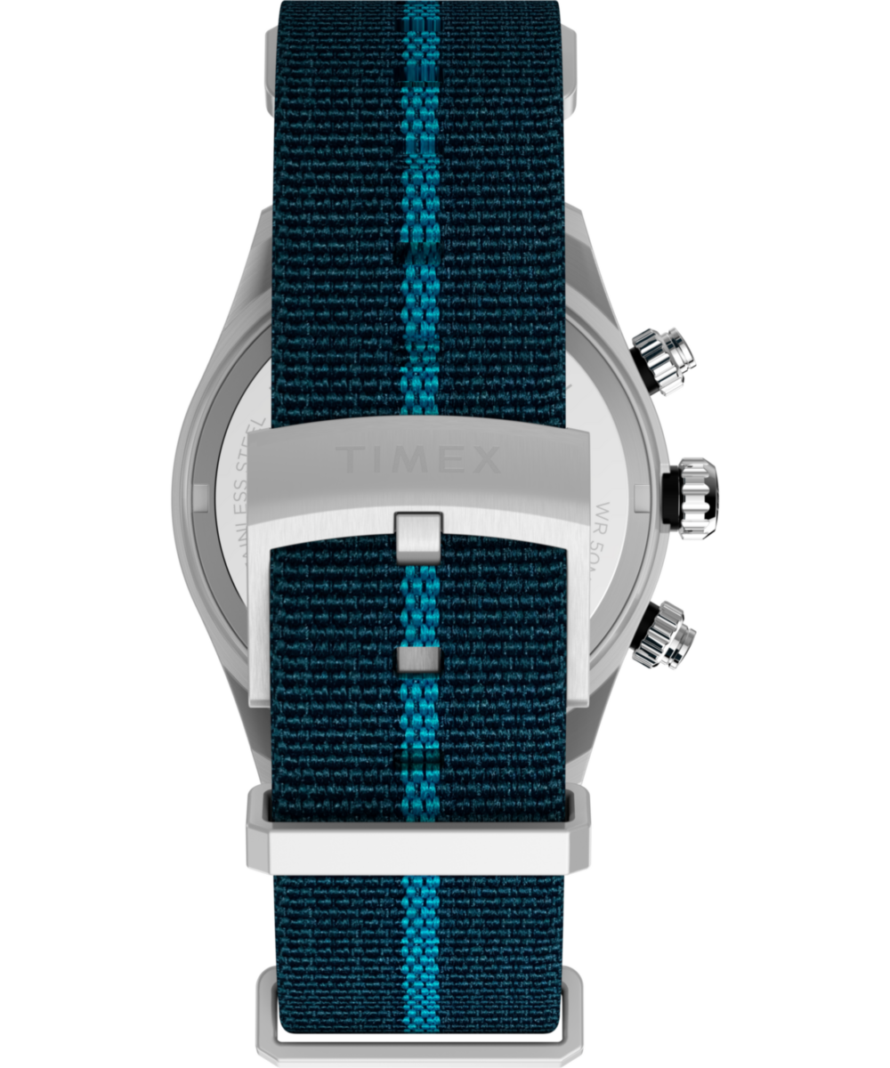 Timex Waterbury Heritage Chronograph 39mm Fabric Strap Watch