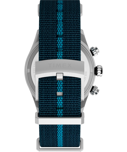 Timex Waterbury Heritage Chronograph 39mm Fabric Strap Watch