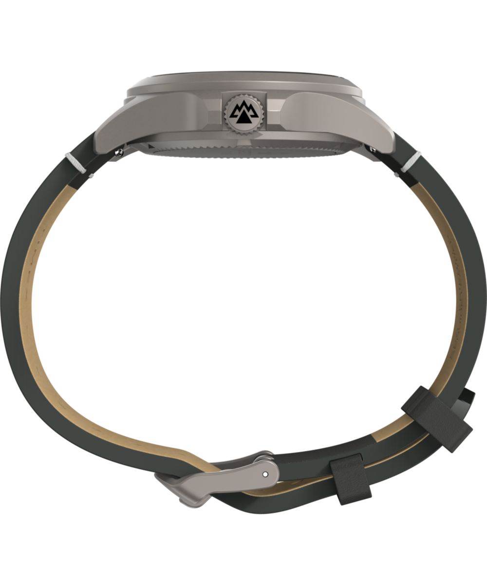 Timex Expedition Titanium 38mm Leather Strap Watch