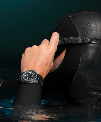 Timex Deepwater Reef 200 Titanium Automatic 41mm Synthetic Rubber Strap Watc