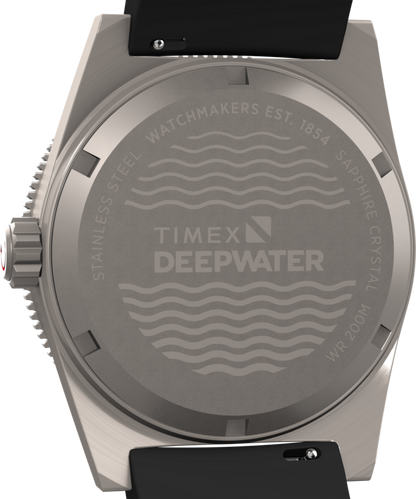 Timex Deepwater Reef 200 Titanium Automatic 41mm Synthetic Rubber Strap Watc