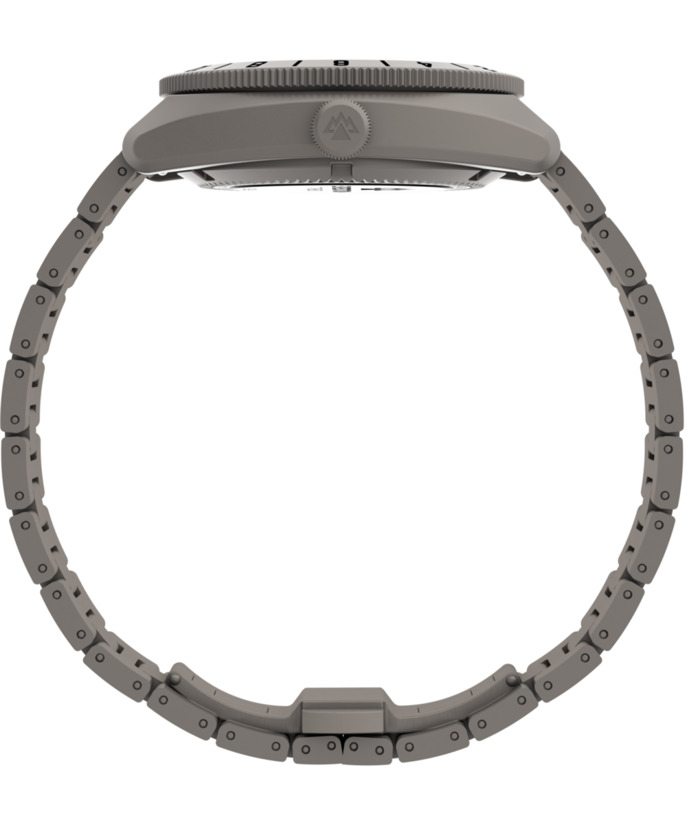 Timex Expedition Pioneer Titanium Automatic GMT 41mm Titanium Bracelet Watc