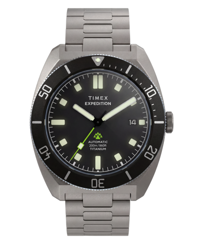 Timex Expedition Pioneer Titanium Automatic 41mm Bracelet Watch